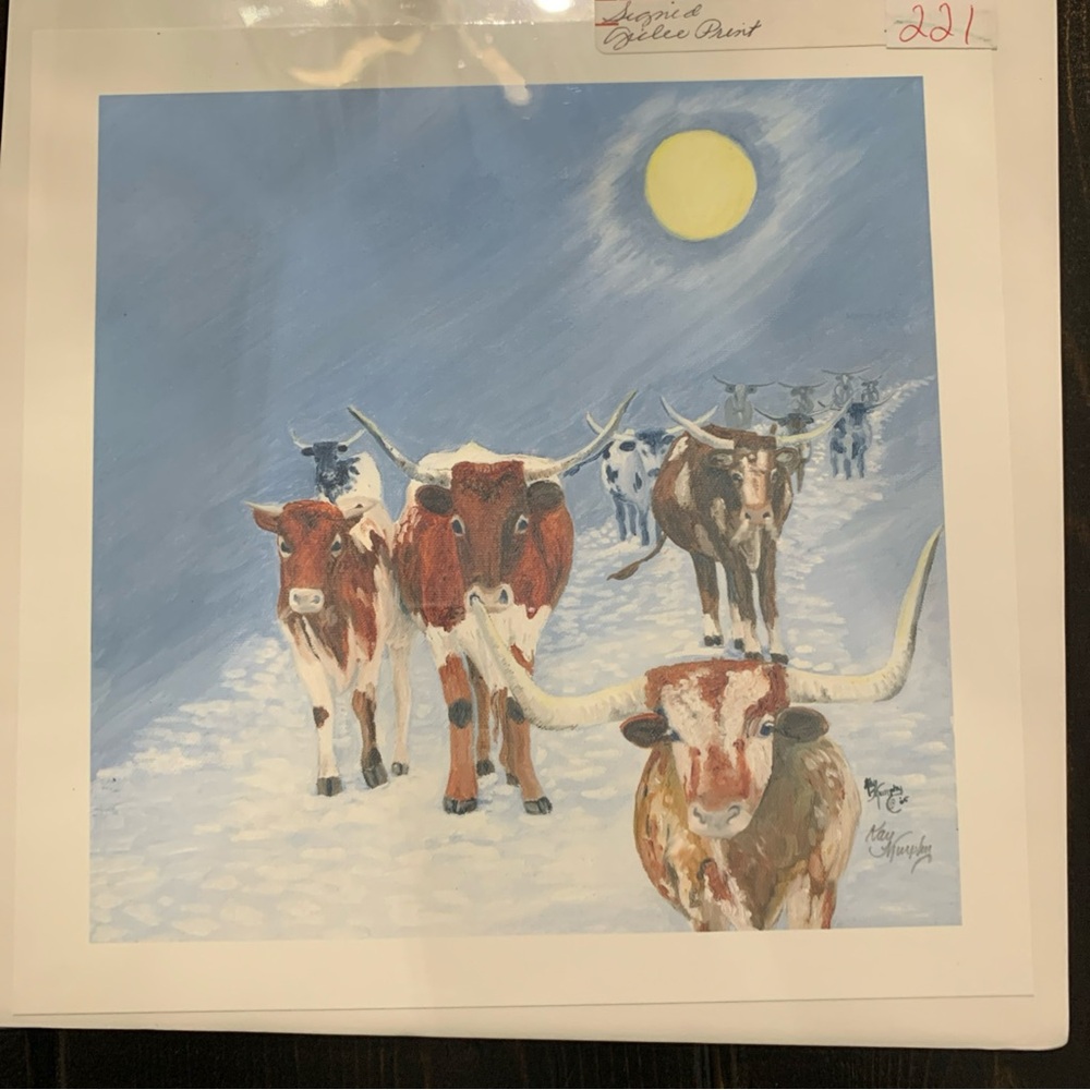 KAY MURPHY Signed & Numbered WATERCOLOR PRINT